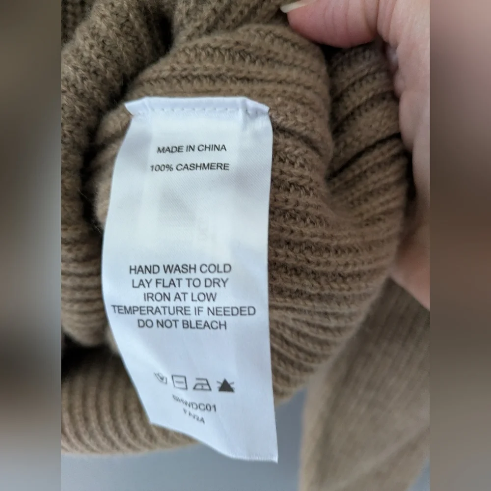 Quince Cashmere Turtleneck XS